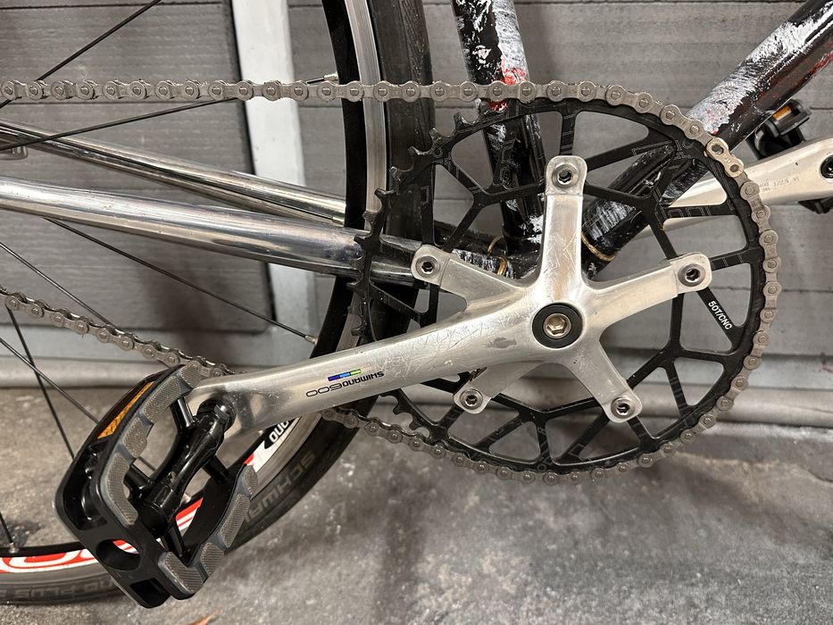 Bicicleta cursiera Steiner otel single speed