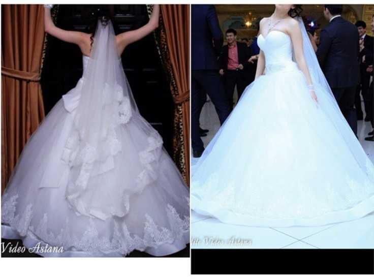 Свадебное платье на 42-44 размер в идеале