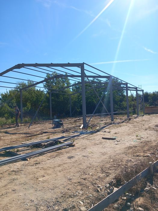 Hale metalice cu materiale de calitate profile IPE, HEA, INP SAU țeavă