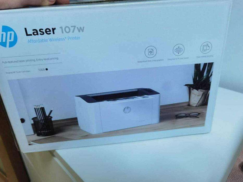Vand HP Laser 107w imprimantă laser monocromă cu ambalaj original