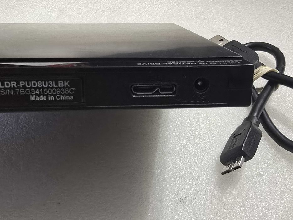 Unitate optica dvd-rw extern Logitech LDR-PUD8U3LBK USB 3.0 (9.5 mm)