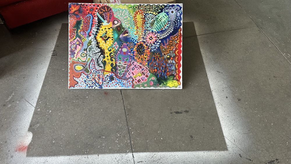 вторая картина в жанре абстракция