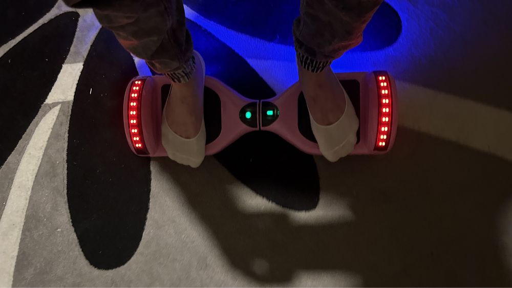 Hoverboard 6.5 inch, Pink PRO, Autonomie Standard, Smart Balance