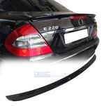Черен Гланц AMG Design спойлер за багажник за Mercedes W211 (02-09)
