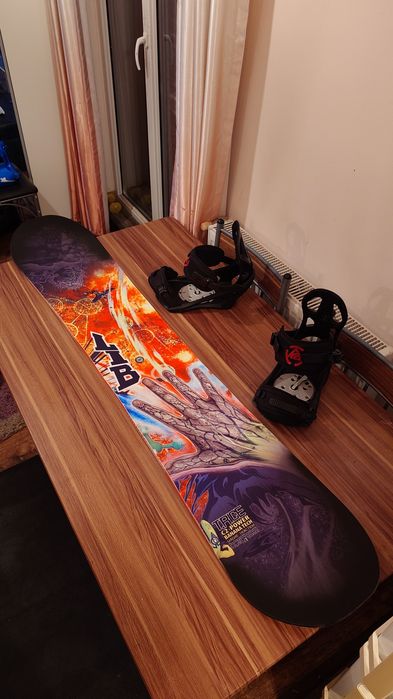 Placa Snowboard Lib Tech T Rice 157cm cu Legaturi K2 L