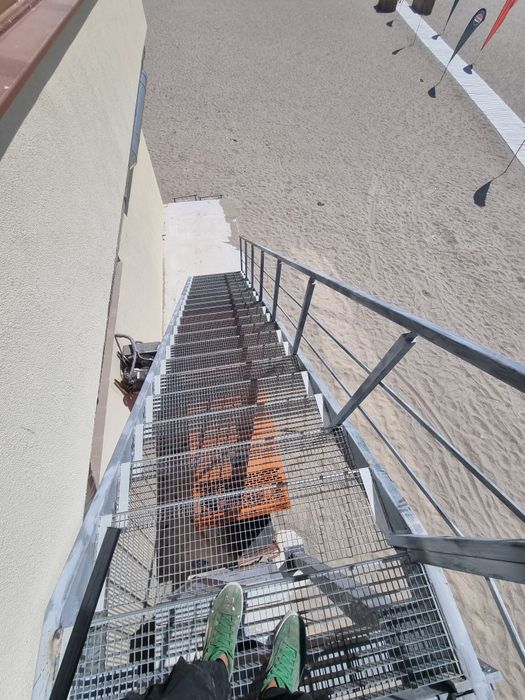 Scări metalice galvanizate