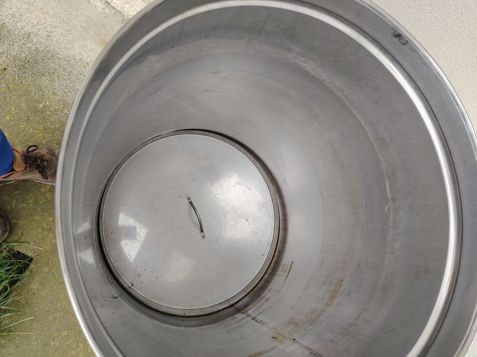 Butoi inox 100 de litri cu robinet inox