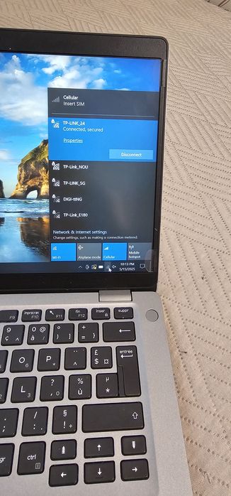 Laptop Dell Latitude i5 a10a ram 16Gb ddr4  video 8Gb ssd modem 4G w10