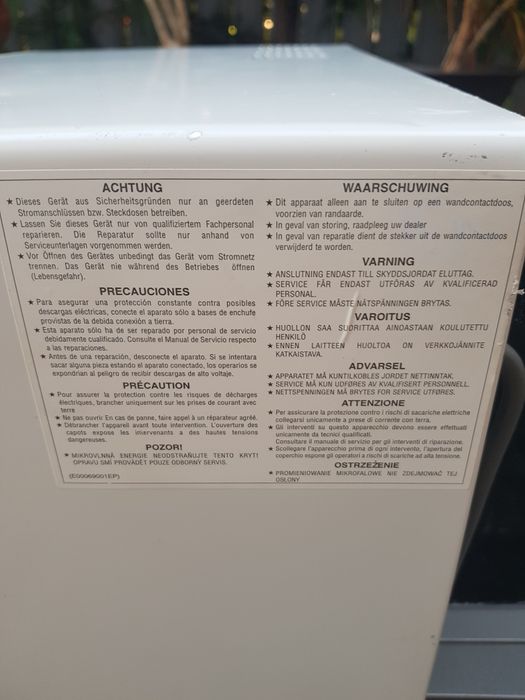 Vand cuptor cu microunde Siemens