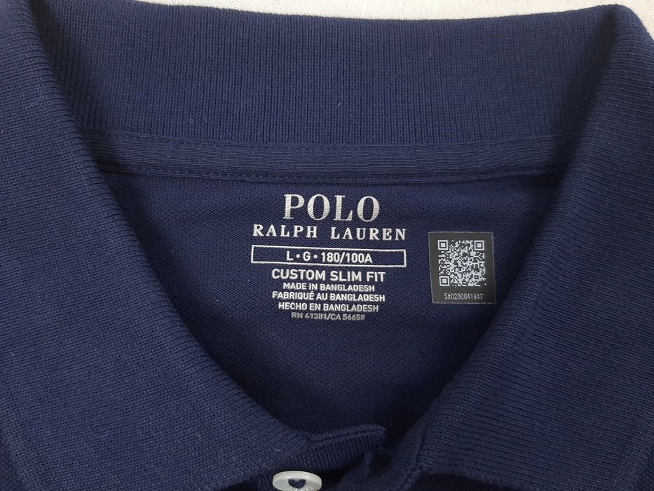 Polo Ralph Lauren - Оригинална мъжка тениска с яка размер L