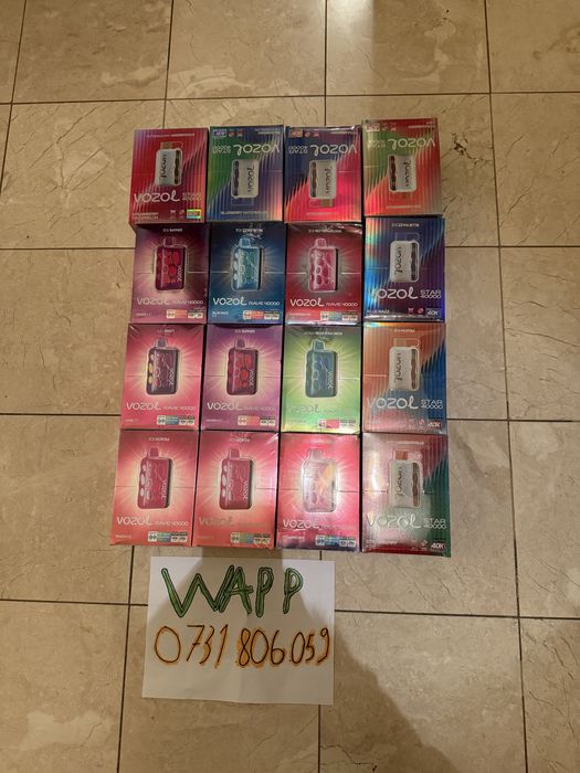 Vape vozol rave 40.000 puffs xxl cantitate dubla