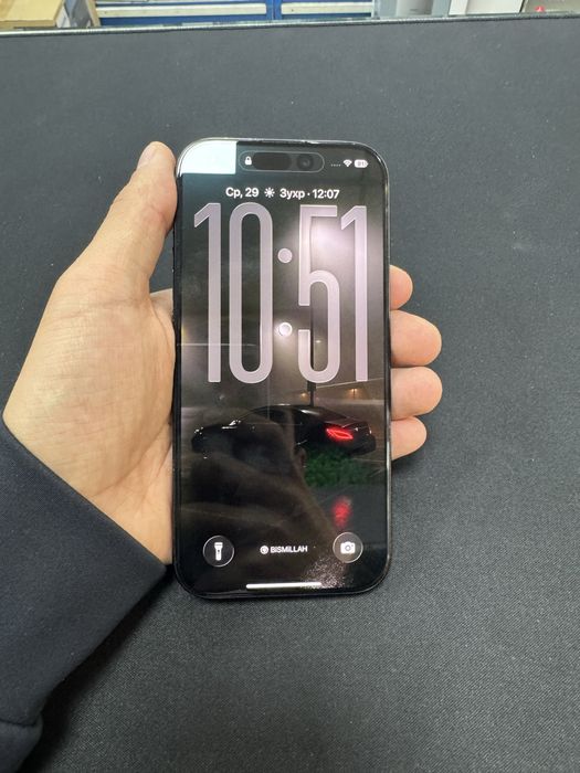 iPhone 16 pro 256 black