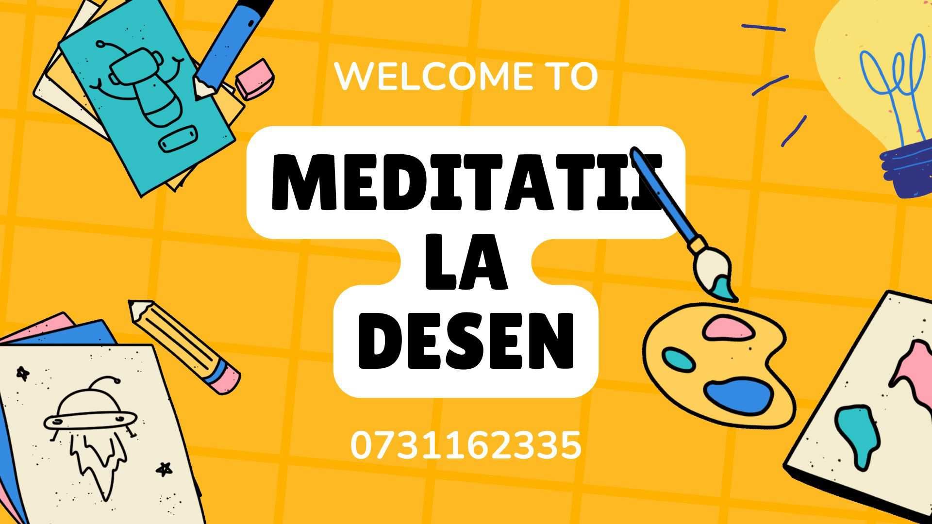 Meditații la desen și pictură – profesor cu experiență