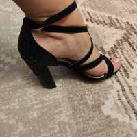 Sandale negre 38