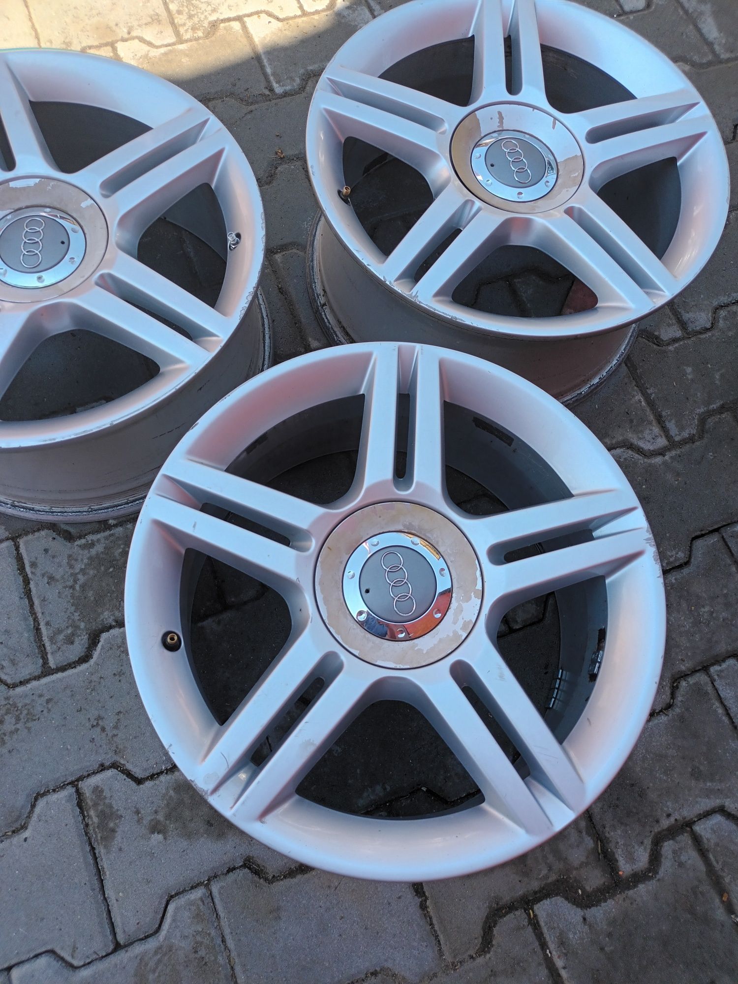 4 jante 5x112 R17 originale Audi A3 A4 A6,