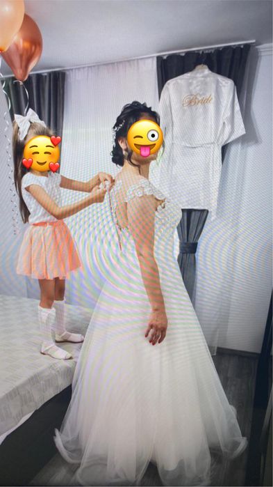 Rochie de mireasa cu corset