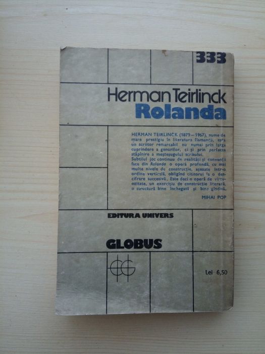 Carte anticariat - Herman Teirlinck "Rolanda"