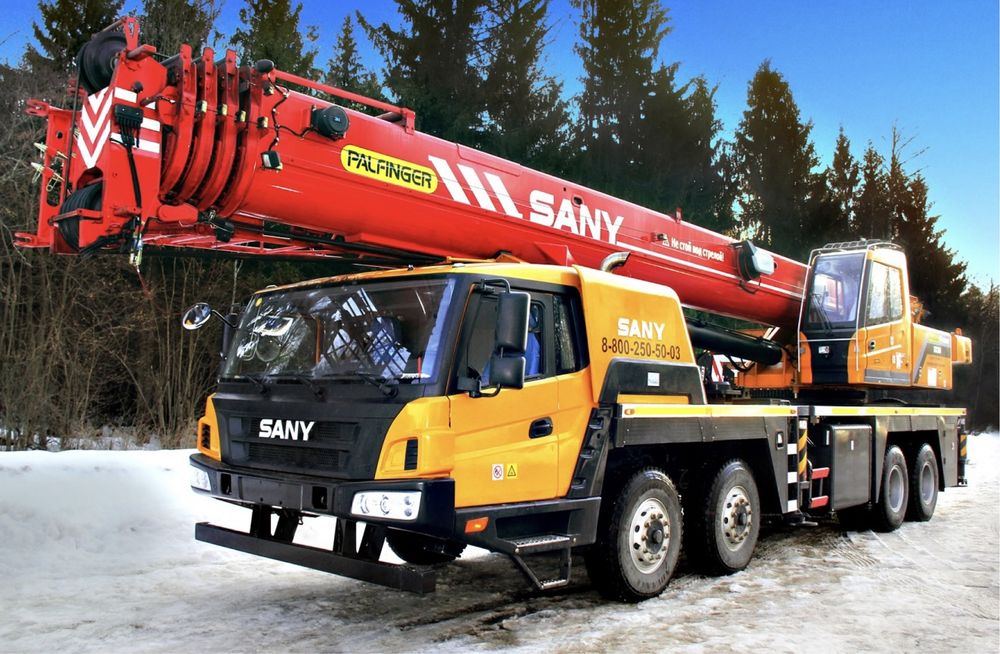 Аренда автокрана Sany 50 тонн.