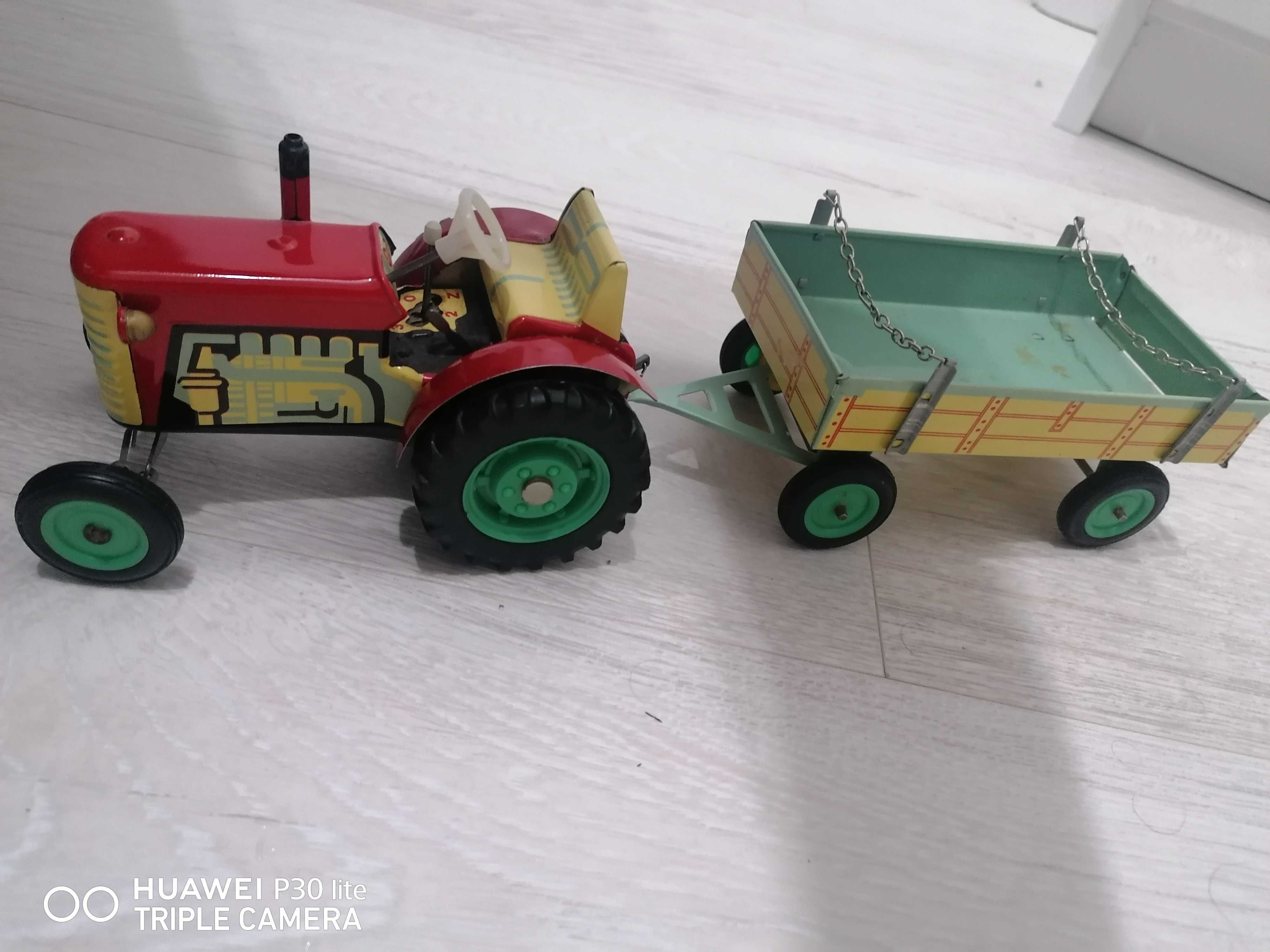 Jucărie veche tractor Zettor complet