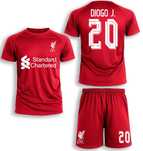 DRI-FIT! Екипи тениска + шорти ЛИВЪРПУЛ / LIVERPOOL с ИМЕ и НОМЕР!