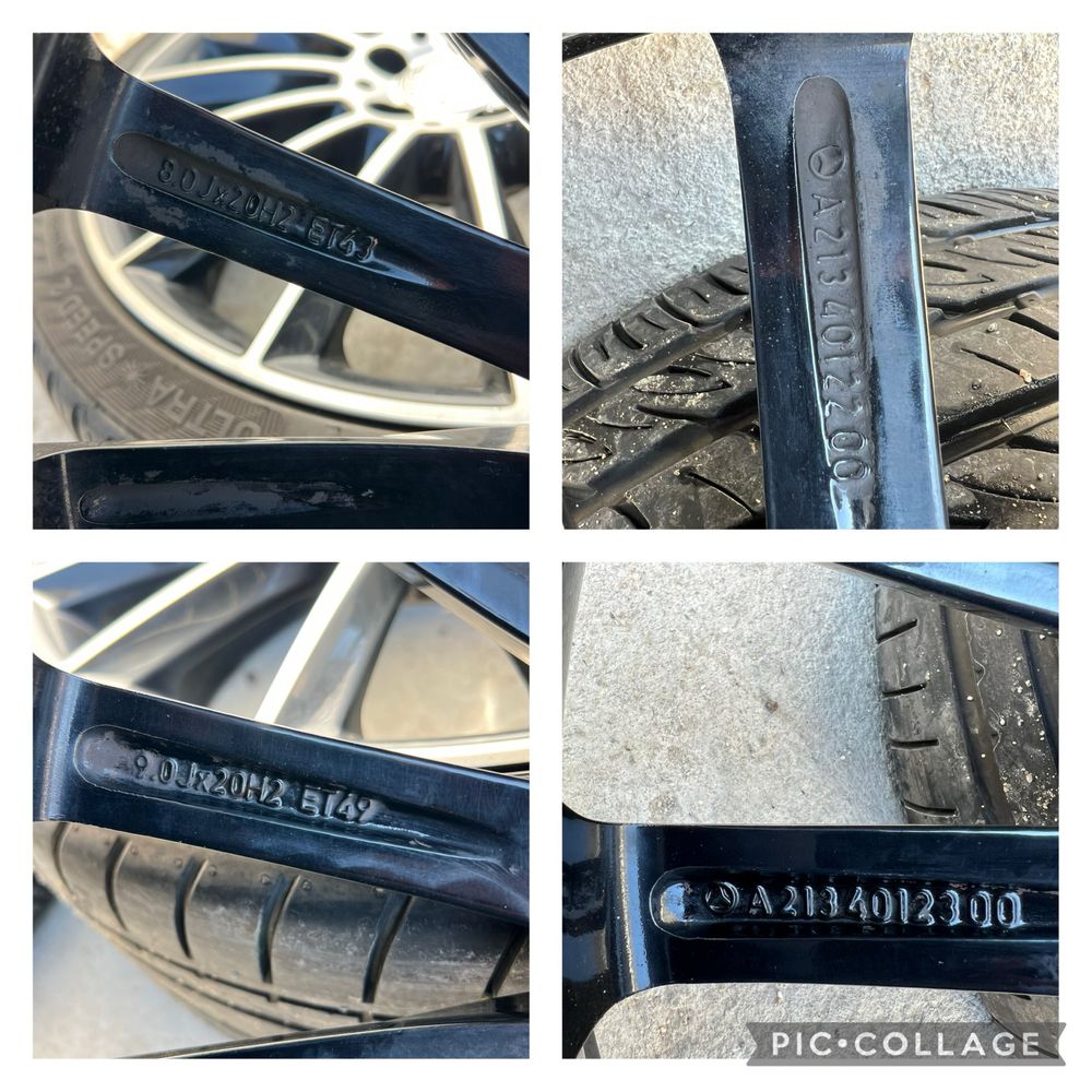 Оригинални AMG джанти Mercedes 5x112 20"