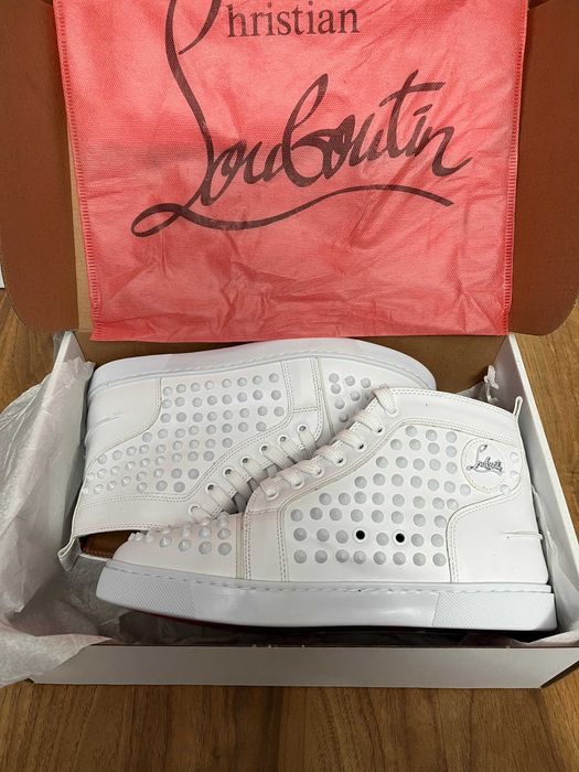 [CADOU SURPRIZĂ] Adidasi~sneakers high top~ghete Christian Louboutin