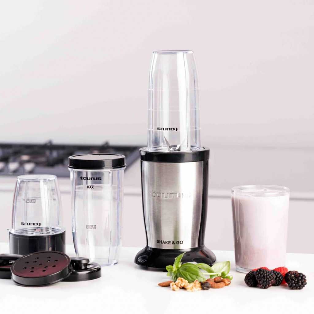 Блендер Taurus Shake&Go – 800W мощност,пулсова технология и аксесоари