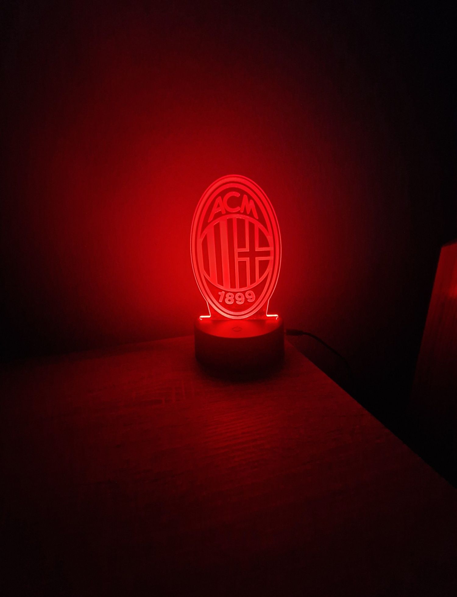 3D LED лампа AC Milan