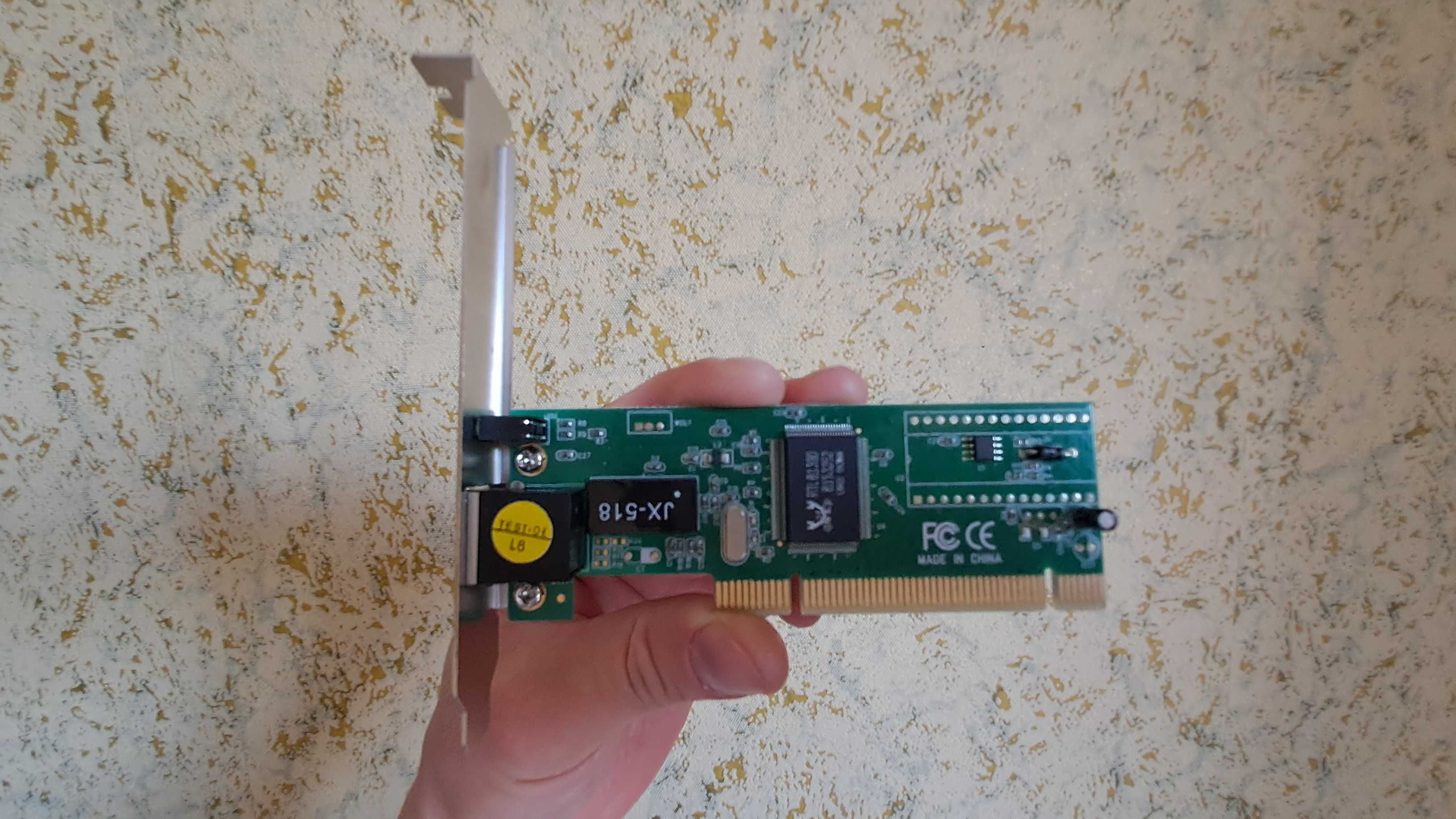 Сетевая карта PCI LAN новая +