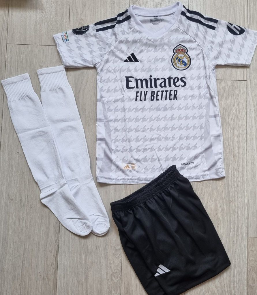 Echipamente fotbal copii 4/14ani  Mbappe -Real Madrid.