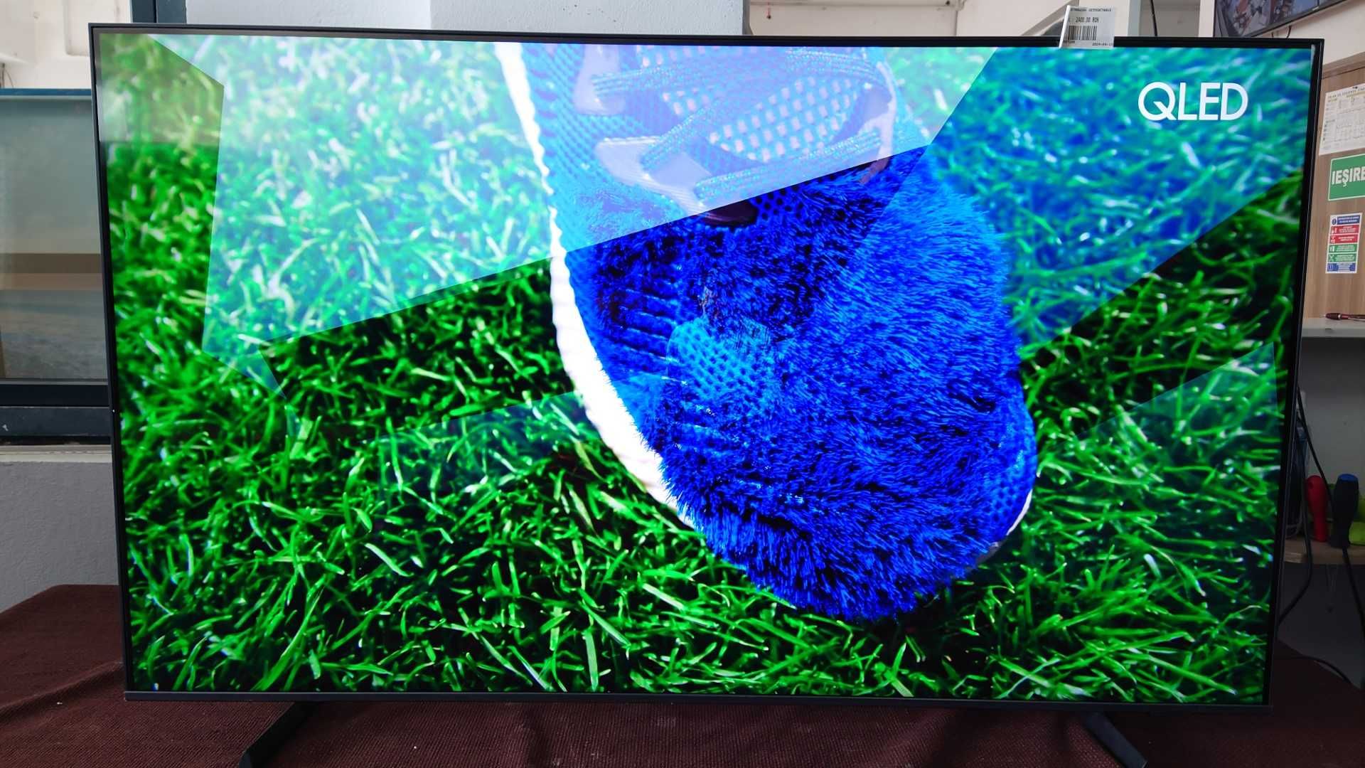 Televizor Samsung QLED 55Q67A, 138 cm, Smart, 4K Ultra HD, Clasa F