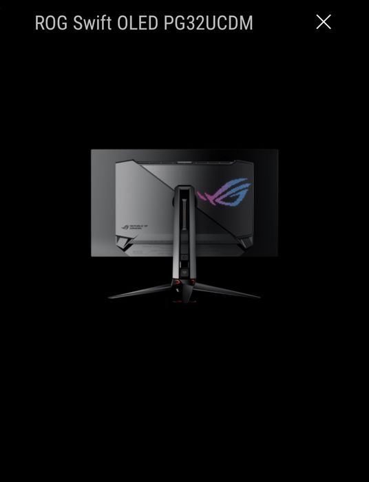 Best ROG monitor Asus PG32UCDM 32” 4k 240Hz [Factura][Garantie]