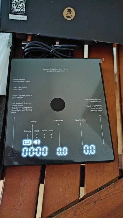 Кафе везна Timemore basic MINI coffee scale