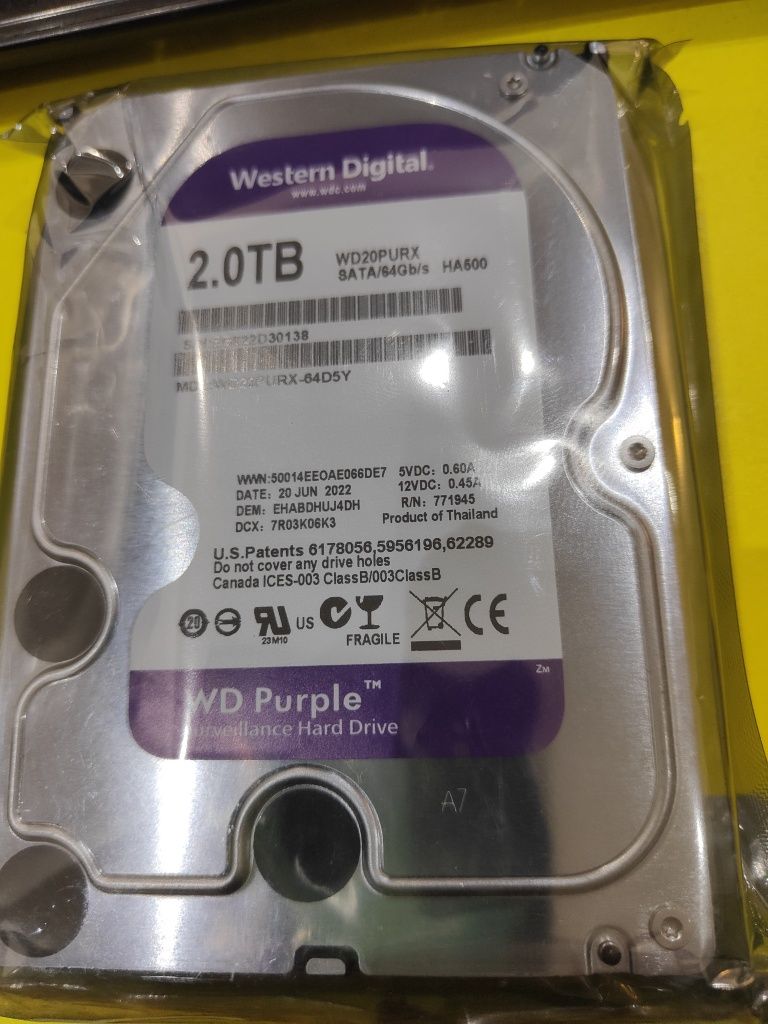 HDD на 1 и 2 Тб.
