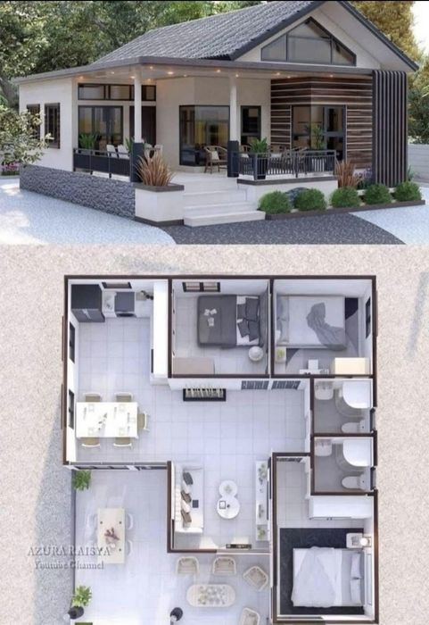 Vand casa pe structura metalica