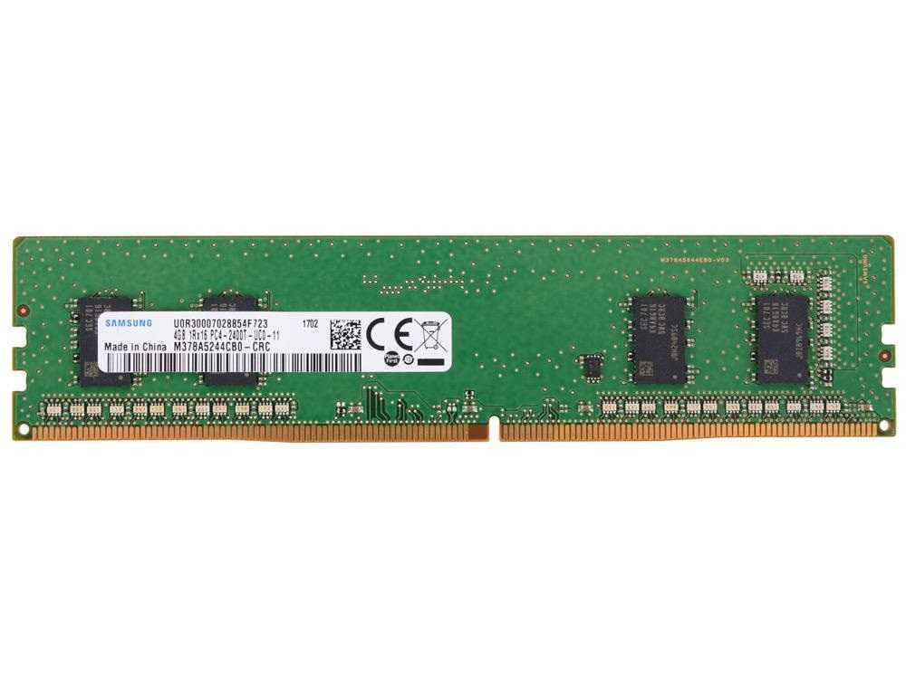 Samsung M378A5244CB0-CRC 4Gb, 1.2V DIMM DDR4 2400MHz,