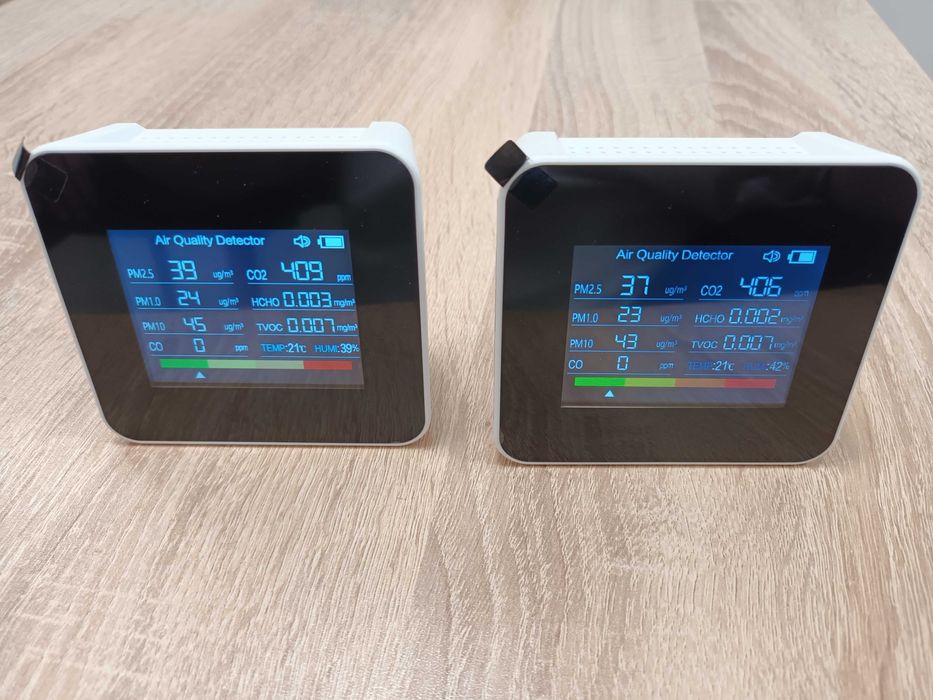 Уред за измерване качеството на въздуха,фини прахови частици РМ1,0