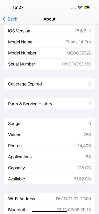 Apple Iphone 14 Pro