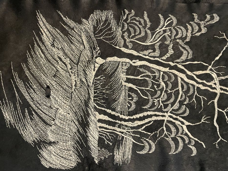 Кожена чанта с бридерия