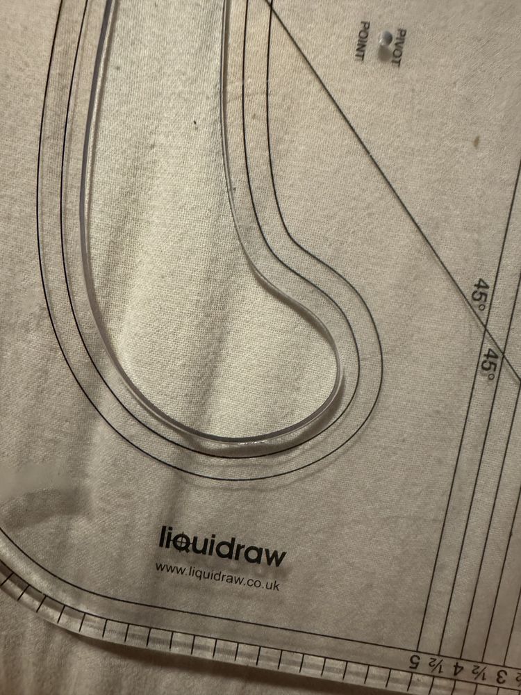 Rigla tipare Liquidraw - croitorie