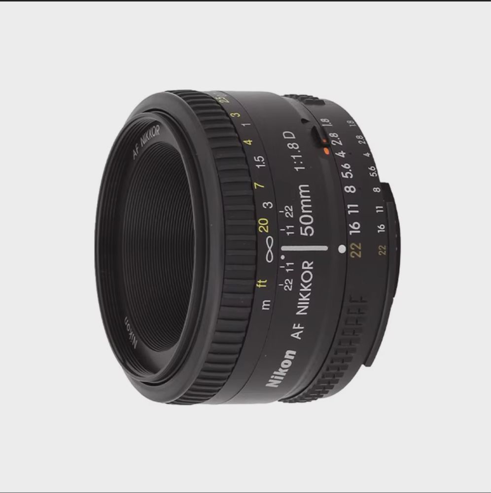 Объектив Nikkor AF 50mm f/1.8D