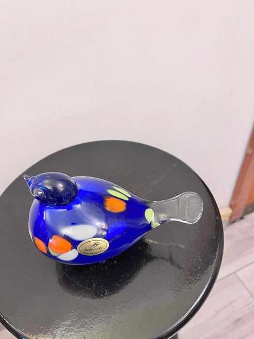 Set 2 bibelouri figurine bibelou semnate Bleikristall Peter Kaspar