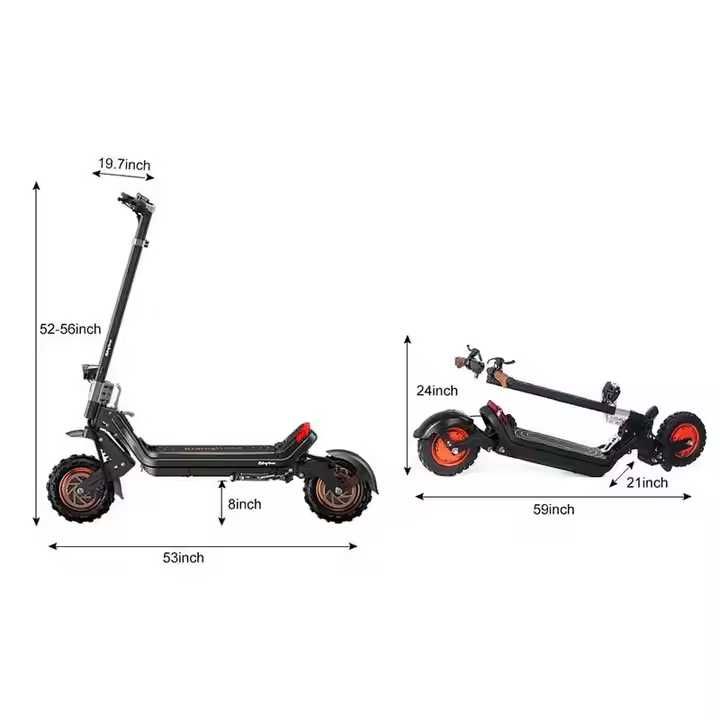 Eлектрически скутер/тротинетка G63 Single 1500W,48V/15.6Аh,11 inch