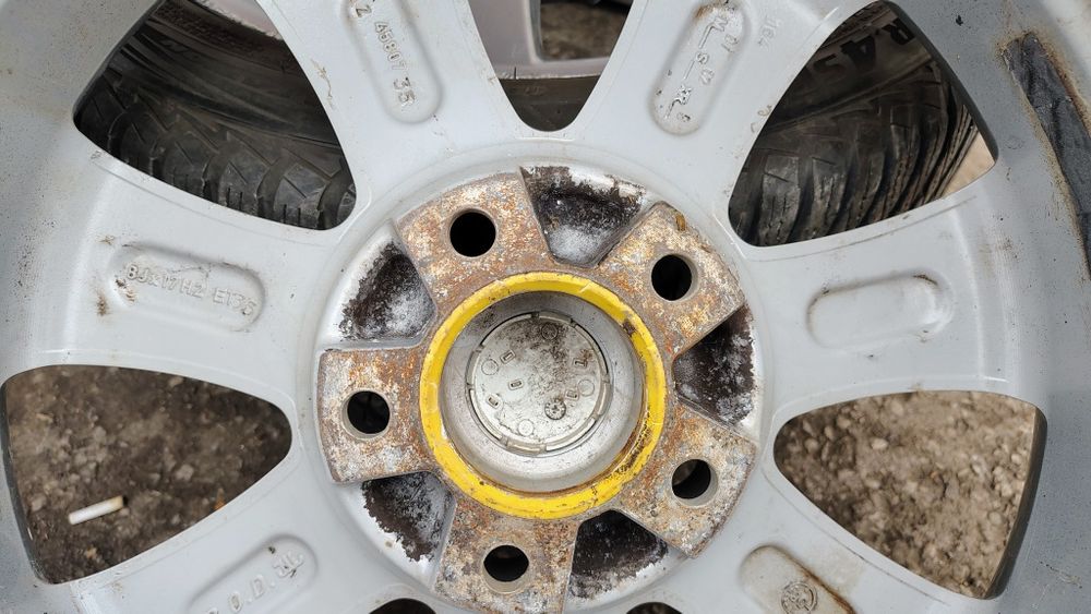 4броя гуми 225/50/17 Goodyear с джанти 5х112