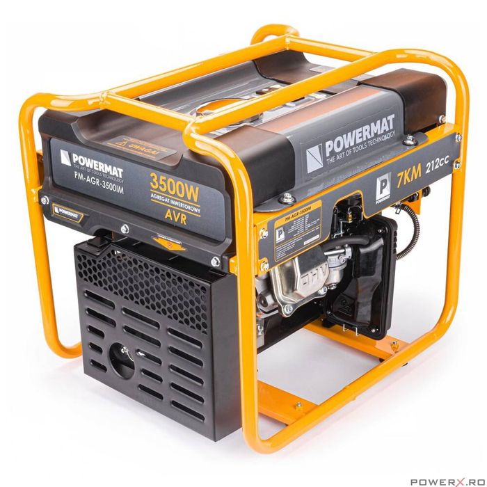 Generator Curent 220V, 3500W Inverter, cu stabilizator tensiune AVR, 7