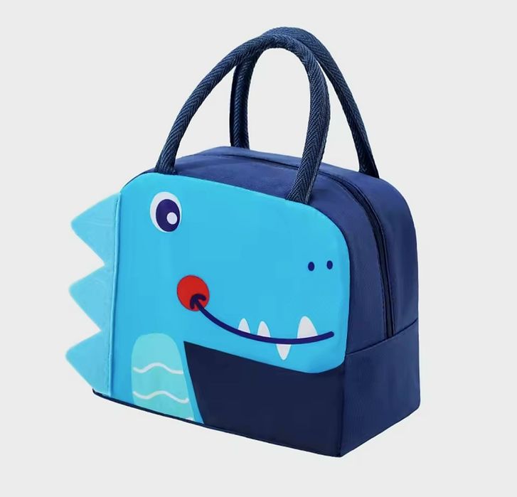 Детска термо чанта синьо динозавърче НОВА