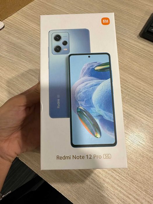 Xiaomi Redmi Note 12 Pro, 6GB RAM, 128GB, 5G, Sky Blue, Sigilat!!!