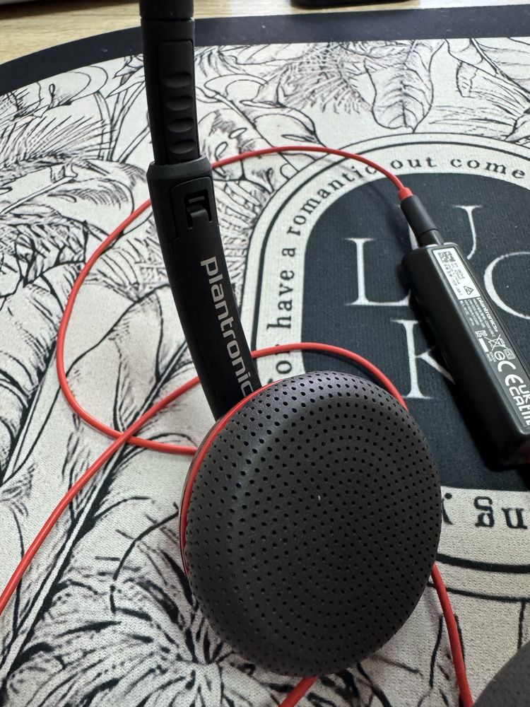 Слушалки Plantronics Blackwire C3225t USB-C