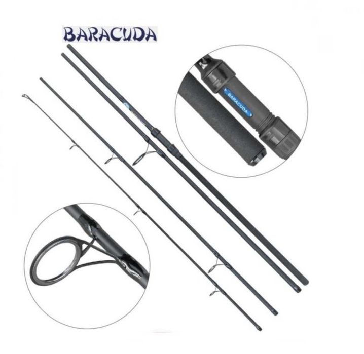 Lanseta fibra de carbon Baracuda Traveller Carp 3604