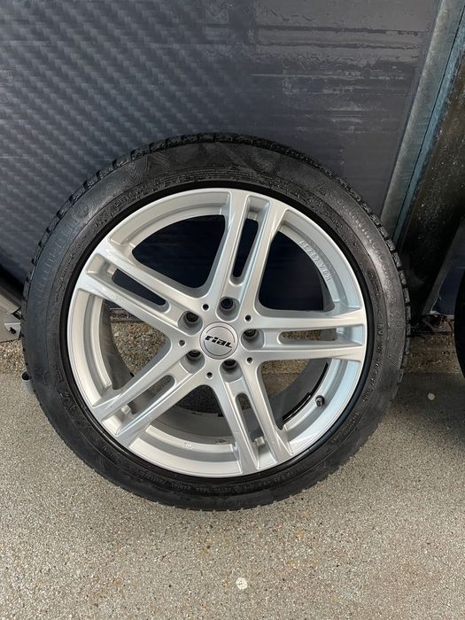 Vand set jante Rial + cauciucuri de iarna Continental